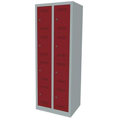 Bisley, Armoire de bureau, Casier MonoBloc™, 4 compartiments par casier. Publicité Bisley, Armoire de bureau, Casier MonoBloc™, 4 compartiments par casier. Publicité