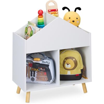 Relaxdays, Étagère pour enfant, Étagère enfant (60 x 30 x 67 cm) - Publicité Relaxdays, Étagère pour enfant, Étagère enfant (60 x 30 x 67 cm) - Publicité