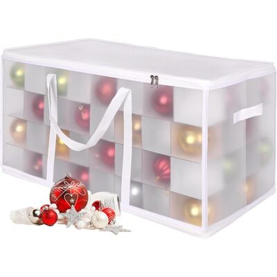 Relaxdays, Boîte de rangement, Weihnachtskugel Aufbewahrungsbox (73 cm, 1x) - Publicité Relaxdays, Boîte de rangement, Weihnachtskugel Aufbewahrungsbox (73 cm, 1x) - Publicité