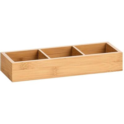 Zeller Present, Boîte de rangement, Bambou (10.20 cm, 1.29 l, 1x) - Publicité Zeller Present, Boîte de rangement, Bambou (10.20 cm, 1.29 l, 1x) - Publicité
