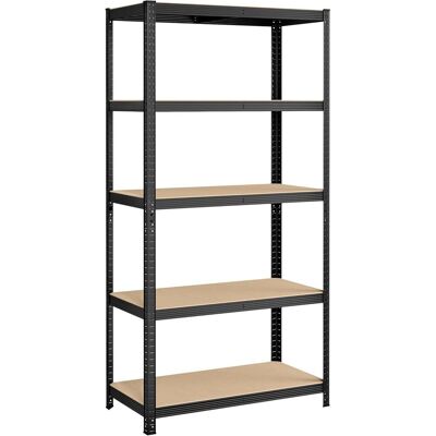 Songmics, Étagères de stockage, Rayonnage pour charges lourdes GLR050B01 noir 100,0 x 50,0 x 200,0 cm - Publicité Songmics, Étagères de stockage, Rayonnage pour charges lourdes GLR050B01 noir 100,0 x 50,0 x 200,0 cm - Publicité