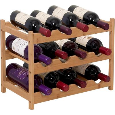 Relaxdays, Étagère à vin, Casier (8 bouteilles, 45 x 23.50 x 30 cm) - Publicité Relaxdays, Étagère à vin, Casier (8 bouteilles, 45 x 23.50 x 30 cm) - Publicité