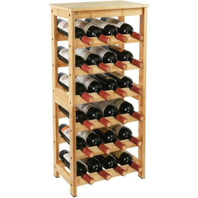 Relaxdays, Étagère à vin, Casier (24 bouteilles, 24 x 36 x 82 cm) - Publicité Relaxdays, Étagère à vin, Casier (24 bouteilles, 24 x 36 x 82 cm) - Publicité