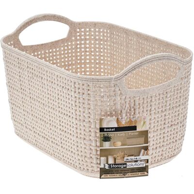 Storage Solutions, Corbeille de rangement, Eh (16 cm, 1x) - Publicité Storage Solutions, Corbeille de rangement, Eh (16 cm, 1x) - Publicité