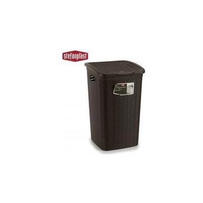 Kerbl, Panier à linge, Panier à linge Stefanplast Elegance Moka (50 l) - Publicité Kerbl, Panier à linge, Panier à linge Stefanplast Elegance Moka (50 l) - Publicité