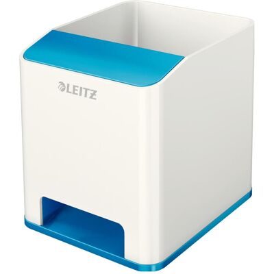 Leitz, Bureau : accessoires, WOW Sound Pot à crayons Duo Colour - Publicité Leitz, Bureau : accessoires, WOW Sound Pot à crayons Duo Colour - Publicité