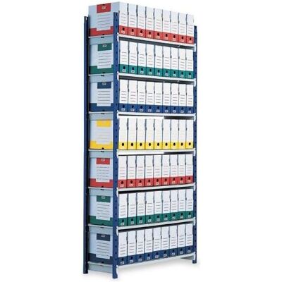 Étagère en acier Paperflow - 5 niveaux, capacité 900kg - Publicité Étagère en acier Paperflow - 5 niveaux, capacité 900kg - Publicité