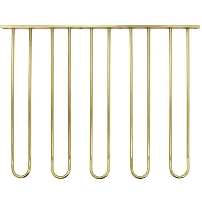 House Doctor Wine Glass Shelf, HDStilio, Antique gold finish, Organisateurs de cuisine, Or - Publicité House Doctor Wine Glass Shelf, HDStilio, Antique gold finish, Organisateurs de cuisine, Or - Publicité