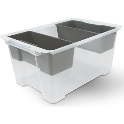 Rotho, Boîte de rangement, Evo (16.40 cm, 2 l, 1x) - Publicité Rotho, Boîte de rangement, Evo (16.40 cm, 2 l, 1x) - Publicité