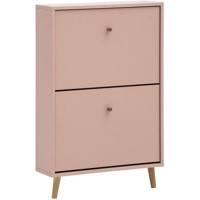 Schildmeyer, Armoire à chaussures, Bjarne Schuhkipper Schuhschrank apricot 2 Klappen (59.80 x 19.55 x 92.20 cm) - Publicité Schildmeyer, Armoire à chaussures, Bjarne Schuhkipper Schuhschrank apricot 2 Klappen (59.80 x 19.55 x 92.20 cm) - Publicité