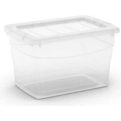 KIS, Boîte de rangement, OMNI BOX TRANSPARENT 8609000 0202 (25.50 cm, 16 l) - Publicité KIS, Boîte de rangement, OMNI BOX TRANSPARENT 8609000 0202 (25.50 cm, 16 l) - Publicité