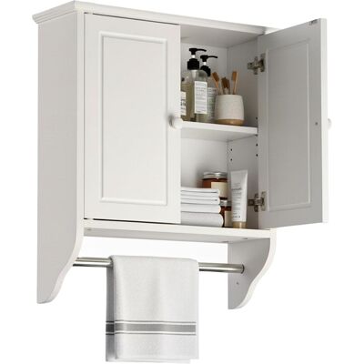 Relaxdays, Armoire de salle de bain, Armoire murale (48 x 16 x 55 cm) - Publicité Relaxdays, Armoire de salle de bain, Armoire murale (48 x 16 x 55 cm) - Publicité