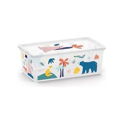 Keter, Boîte de rangement, Boxstorage With Lid C Box5l (19 cm, 5 l) - Publicité Keter, Boîte de rangement, Boxstorage With Lid C Box5l (19 cm, 5 l) - Publicité