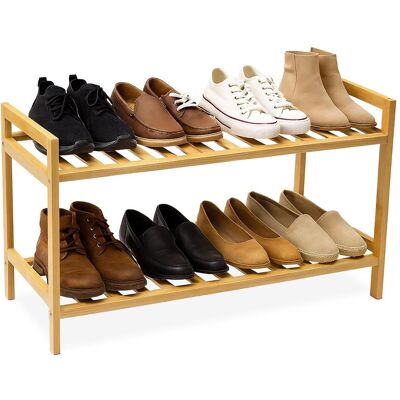 Relaxdays, Armoire à chaussures, Étagère à chaussures (69 x 27 x 40 cm) - Publicité Relaxdays, Armoire à chaussures, Étagère à chaussures (69 x 27 x 40 cm) - Publicité