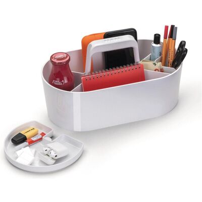 Han, Bureau : accessoires, Toolbox LOFT 4 compartiments sno.white - Publicité Han, Bureau : accessoires, Toolbox LOFT 4 compartiments sno.white - Publicité
