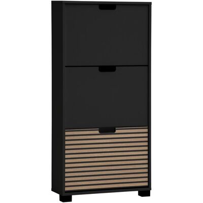 Schildmeyer, Armoire à chaussures, Ryker (59.80 x 19.55 x 124 cm) - Publicité Schildmeyer, Armoire à chaussures, Ryker (59.80 x 19.55 x 124 cm) - Publicité