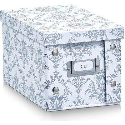 Zeller Present, Boîte de rangement, Boîte de CD vintage (28 cm, 7 l, 1x) - Publicité Zeller Present, Boîte de rangement, Boîte de CD vintage (28 cm, 7 l, 1x) - Publicité