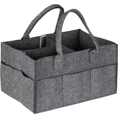 Relaxdays, Corbeille de rangement, Rangement couches (23 cm, 1x) - Publicité Relaxdays, Corbeille de rangement, Rangement couches (23 cm, 1x) - Publicité