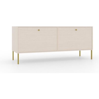 ADRK Furniture, Meuble TV, Tili 2D Meuble TV (120.60 x 40.80 x 50 cm) - Publicité ADRK Furniture, Meuble TV, Tili 2D Meuble TV (120.60 x 40.80 x 50 cm) - Publicité