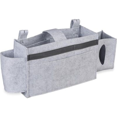 Relaxdays, Corbeille de rangement, Poche-de-lit (43 cm, 1x) - Publicité Relaxdays, Corbeille de rangement, Poche-de-lit (43 cm, 1x) - Publicité