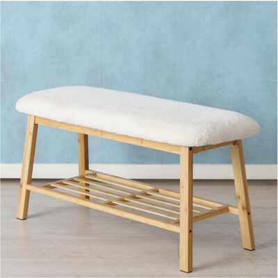 Boltze Home, Banc, Benja (90 cm) - Publicité Boltze Home, Banc, Benja (90 cm) - Publicité