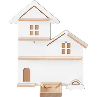 Étagère murale SONGMICS pour Toniebox - Blanc Nuage - Pour 35 Figurines - Publicité Étagère murale SONGMICS pour Toniebox - Blanc Nuage - Pour 35 Figurines - Publicité