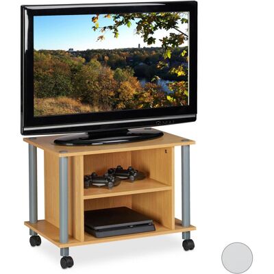 Relaxdays, Meuble TV, TV Tisch (60 x 40 x 45 cm) - Publicité Relaxdays, Meuble TV, TV Tisch (60 x 40 x 45 cm) - Publicité