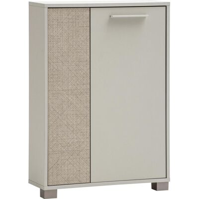 Schildmeyer, Commode + buffet, Edno Unterschrank cremebeige / Canasta Dekor (59.80 x 19.55 x 85.20 cm) - Publicité Schildmeyer, Commode + buffet, Edno Unterschrank cremebeige / Canasta Dekor (59.80 x 19.55 x 85.20 cm) - Publicité