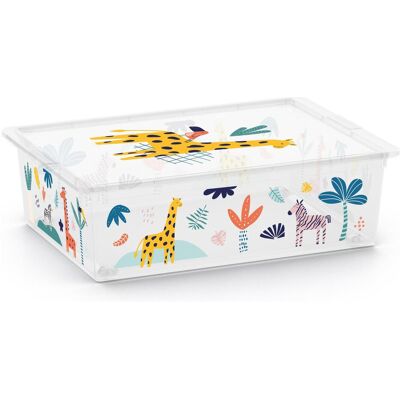 Keter, Boîte de rangement, Boîte à roulettes peu encombrante (38.50 cm, 31 l) - Publicité Keter, Boîte de rangement, Boîte à roulettes peu encombrante (38.50 cm, 31 l) - Publicité