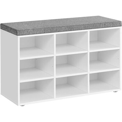 Vasagle, Armoire à chaussures, Benchy (78.50 x 30.30 x 48 cm) - Publicité Vasagle, Armoire à chaussures, Benchy (78.50 x 30.30 x 48 cm) - Publicité