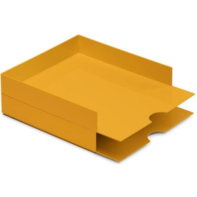 Moxom, Boîte de rangement, Kit de tiroirs de bureau Modular Porte-lettres, 320x260x60mm, 2 pcs., jaune (26 cm, 2x) - Publicité Moxom, Boîte de rangement, Kit de tiroirs de bureau Modular Porte-lettres, 320x260x60mm, 2 pcs., jaune (26 cm, 2x) - Publicité