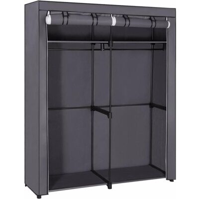 Songmics, Armoire en tissu, Stoffschrank (140 x 43 x 174 cm) - Publicité Songmics, Armoire en tissu, Stoffschrank (140 x 43 x 174 cm) - Publicité