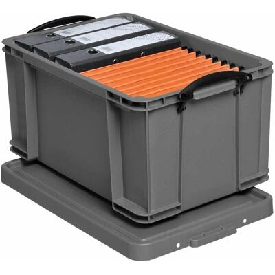 Really Useful Box, Boîte de rangement, argent 48,0 l (40 cm, 48 l) - Publicité Really Useful Box, Boîte de rangement, argent 48,0 l (40 cm, 48 l) - Publicité