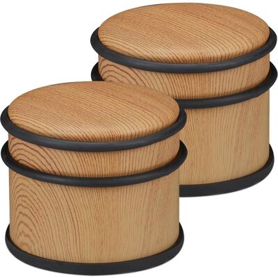 Relaxdays, Butoir de porte, 2x butoirs de porte (2 pcs) - Publicité Relaxdays, Butoir de porte, 2x butoirs de porte (2 pcs) - Publicité