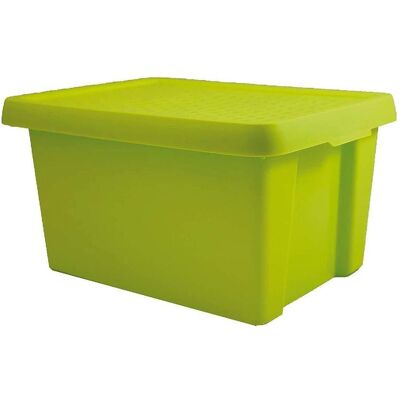 Curver Boîte de rangement, Récipient Essentials 16L avec espace de rangement 225386 (30 cm, 16 l) - Publicité Curver Boîte de rangement, Récipient Essentials 16L avec espace de rangement 225386 (30 cm, 16 l) - Publicité