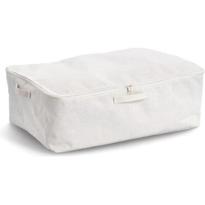 Zeller Present, Boîte de rangement, Panier de rangement polyester 60x39x18 cm (39 cm) - Publicité Zeller Present, Boîte de rangement, Panier de rangement polyester 60x39x18 cm (39 cm) - Publicité