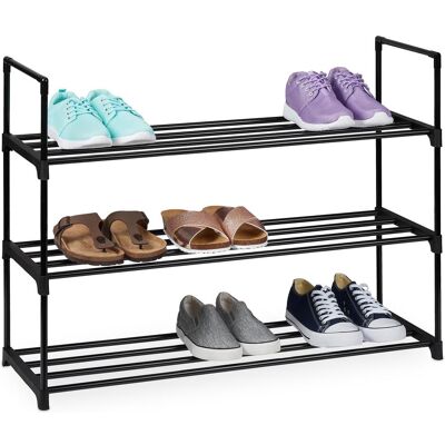 Relaxdays, Armoire à chaussures, meuble à chaussures (92 x 30 x 55 cm) - Publicité Relaxdays, Armoire à chaussures, meuble à chaussures (92 x 30 x 55 cm) - Publicité