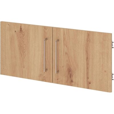 Hammerbacher, Meuble de bureau : accessoires, Portes FlexWall chêne cendré 34,9 cm - Publicité Hammerbacher, Meuble de bureau : accessoires, Portes FlexWall chêne cendré 34,9 cm - Publicité