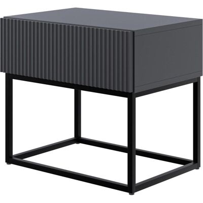 Selsey, Table de chevet, Veldio (50 x 35.60 x 44 cm) - Publicité Selsey, Table de chevet, Veldio (50 x 35.60 x 44 cm) - Publicité