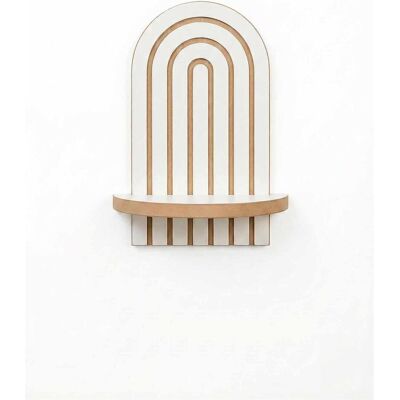 Homitis, Étagère, Liva Wall Shelf (20 x 13 x 35 cm) - Publicité Homitis, Étagère, Liva Wall Shelf (20 x 13 x 35 cm) - Publicité