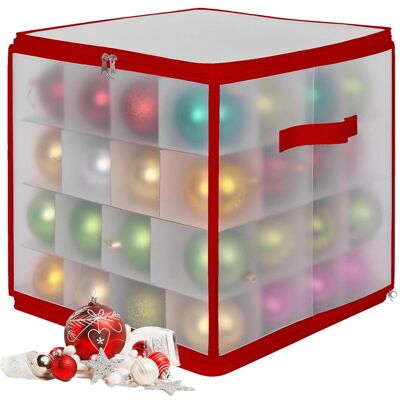 Relaxdays, Boîte de rangement, Weihnachtskugel Aufbewahrungsbox (36 cm, 1x) - Publicité Relaxdays, Boîte de rangement, Weihnachtskugel Aufbewahrungsbox (36 cm, 1x) - Publicité