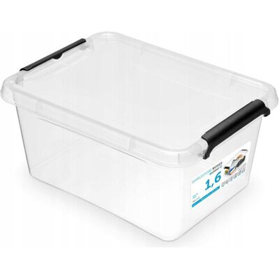 Orplast, Boîte de rangement, Réservoir de stockage 1,6L (15 cm, 1.60 l) - Publicité Orplast, Boîte de rangement, Réservoir de stockage 1,6L (15 cm, 1.60 l) - Publicité