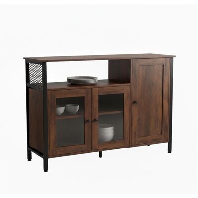Relaxdays, Commode + buffet, Buffet de cuisine (110 x 33 x 75 cm) - Publicité Relaxdays, Commode + buffet, Buffet de cuisine (110 x 33 x 75 cm) - Publicité