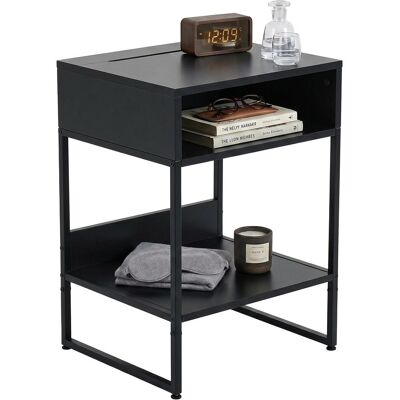 Relaxdays, Table de chevet, table de nuit (40 x 30 x 40 cm) - Publicité Relaxdays, Table de chevet, table de nuit (40 x 30 x 40 cm) - Publicité