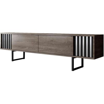 Skye Decor, Meuble TV, Chrome Line TV Stand (180 x 48 x 30 cm) - Publicité Skye Decor, Meuble TV, Chrome Line TV Stand (180 x 48 x 30 cm) - Publicité