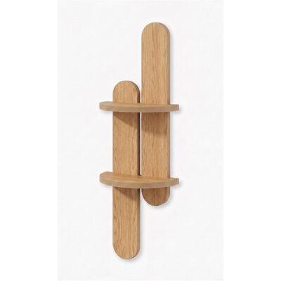Homitis, Étagère, Artmtkwll4 Wall Shelf (26 x 13 x 80 cm) - Publicité Homitis, Étagère, Artmtkwll4 Wall Shelf (26 x 13 x 80 cm) - Publicité