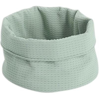 Zeller Present, Corbeille de rangement, Corbeille de rangement piqué gaufré ø 20x12 cm (20 cm) - Publicité Zeller Present, Corbeille de rangement, Corbeille de rangement piqué gaufré ø 20x12 cm (20 cm) - Publicité