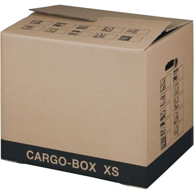 Smartboxpro, Boîte de rangement, Carton de déménagement (46.50 cm) - Publicité Smartboxpro, Boîte de rangement, Carton de déménagement (46.50 cm) - Publicité