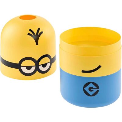 keeeper, Boîte de rangement, Aufbewahrungsbox Minions kevin, 10 Liter blau / gelb, rund, in Minions-Form (20 cm, 10 l) - Publicité keeeper, Boîte de rangement, Aufbewahrungsbox Minions kevin, 10 Liter blau / gelb, rund, in Minions-Form (20 cm, 10 l) - Publicité