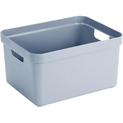 Domoletti, Boîte de rangement, CAVE BASKET 4.5L NORDICBLUE 26X17X12CM (17 cm, 4.50 l) - Publicité Domoletti, Boîte de rangement, CAVE BASKET 4.5L NORDICBLUE 26X17X12CM (17 cm, 4.50 l) - Publicité